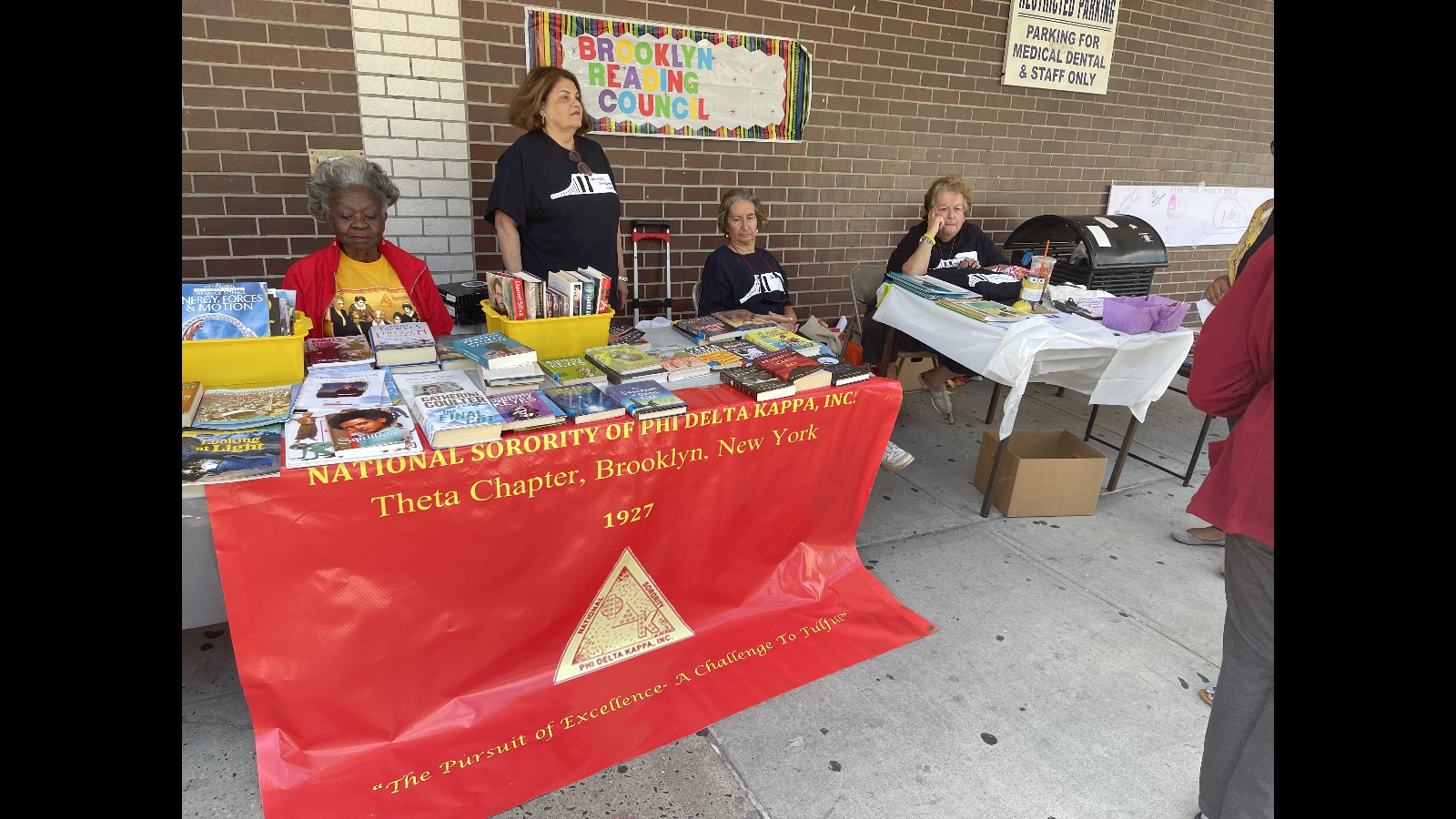 Theta, BRC & PLC Display Multiple Leveled Books & Genres