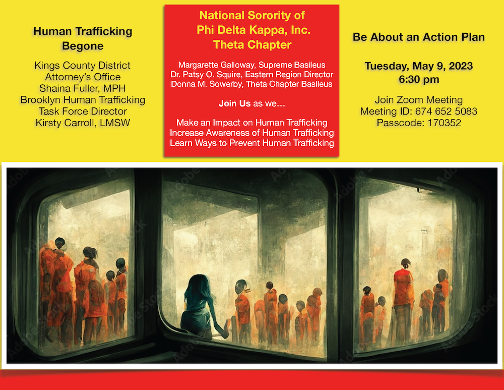 NSPDK Human Trafficking Flyer