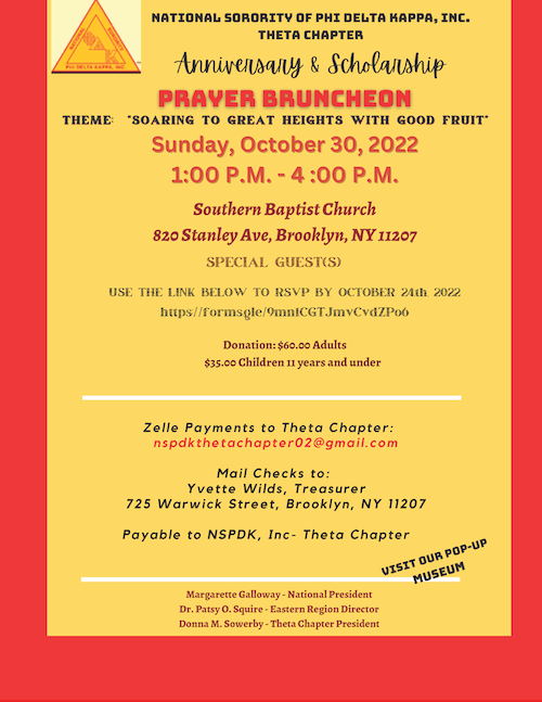 October 2022 Anniversary Scholarship Brunch