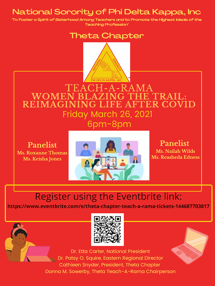 Theta Teach-A-Rama Flyer