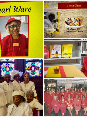 NSPDK Inc. Theta Chapter April 2024 Spotlight Soror Pearl Ware