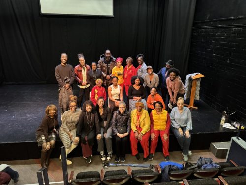 NSPDK Inc Theta Chapter African American Committee Sorors and Guests Attends The Shirley Chisholm Play _Unbossed Unbow