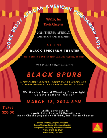 NSPDK Inc. Theta Chapter Black Spectrum Theater 2024